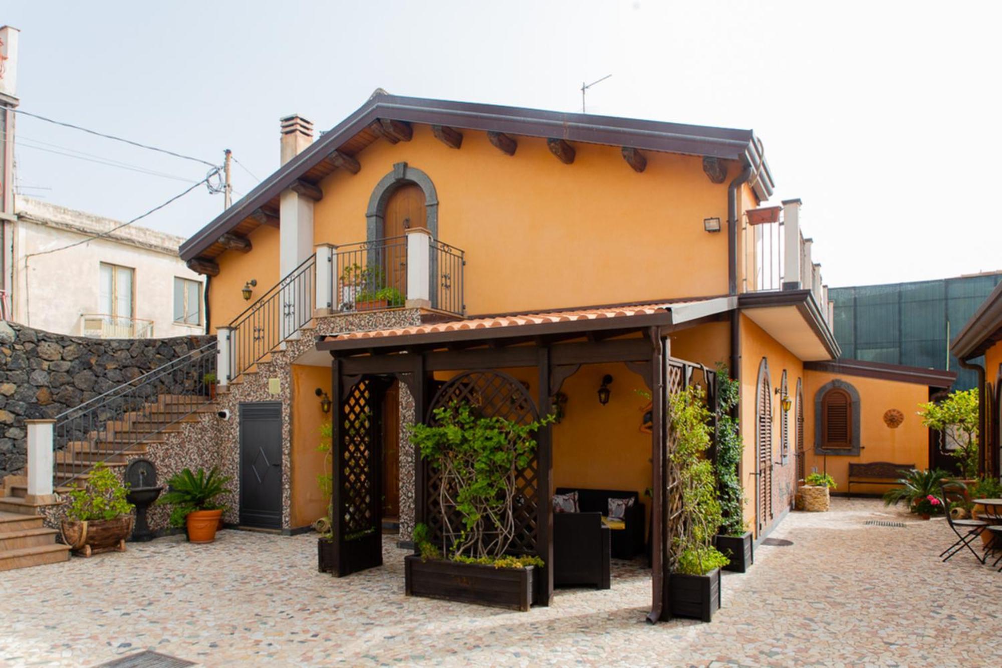 B&B Villa Liliya Fiumefreddo di Sicilia Exterior foto